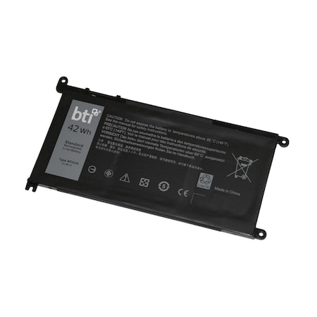 Battery Technology Batt For Dell Inspiron 13 5368 13 5378 WDX0R-BTI
